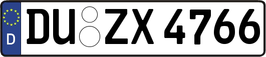 DU-ZX4766