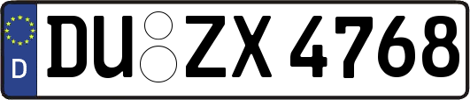 DU-ZX4768