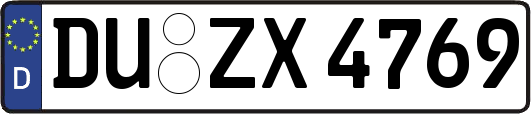 DU-ZX4769