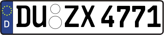 DU-ZX4771