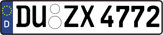 DU-ZX4772