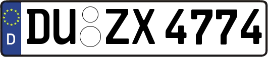 DU-ZX4774
