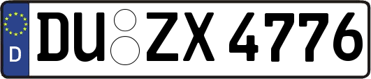 DU-ZX4776