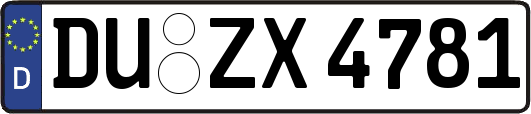 DU-ZX4781