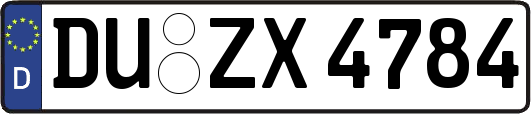 DU-ZX4784