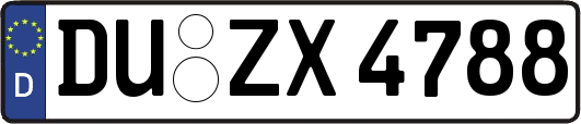 DU-ZX4788
