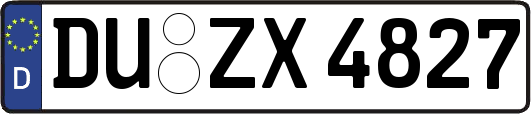 DU-ZX4827