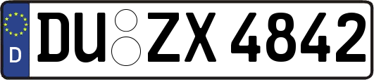 DU-ZX4842
