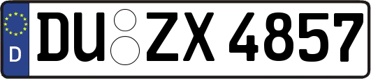 DU-ZX4857