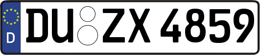 DU-ZX4859