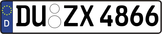 DU-ZX4866