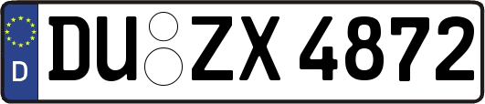 DU-ZX4872