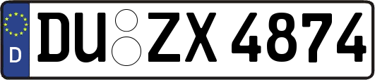 DU-ZX4874