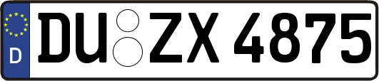 DU-ZX4875