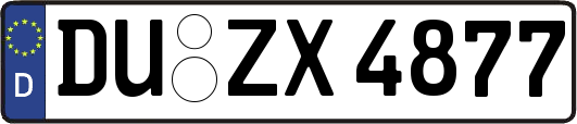 DU-ZX4877