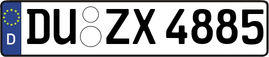 DU-ZX4885
