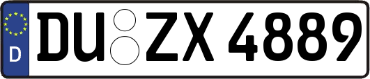 DU-ZX4889
