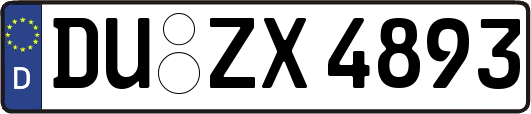DU-ZX4893
