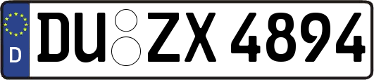 DU-ZX4894