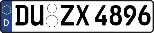 DU-ZX4896