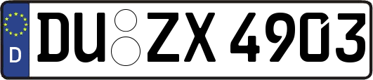 DU-ZX4903