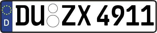 DU-ZX4911