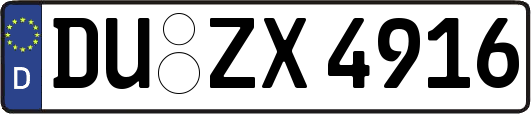 DU-ZX4916