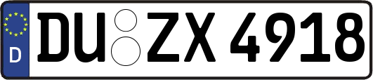 DU-ZX4918