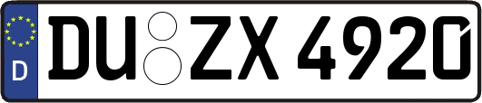 DU-ZX4920