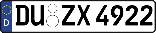 DU-ZX4922