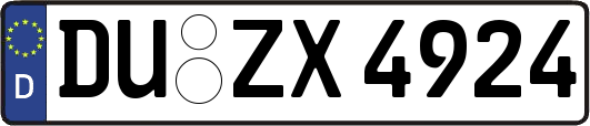 DU-ZX4924