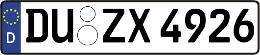 DU-ZX4926