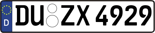 DU-ZX4929