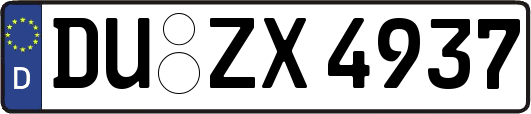 DU-ZX4937