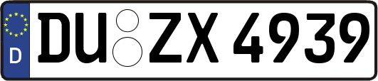 DU-ZX4939
