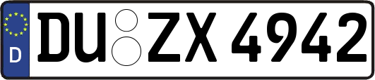 DU-ZX4942