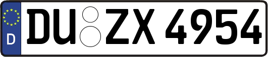 DU-ZX4954