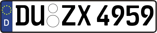 DU-ZX4959