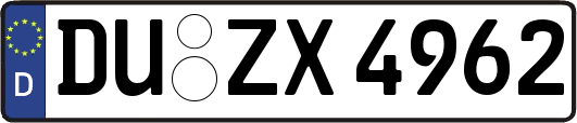 DU-ZX4962