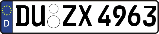 DU-ZX4963