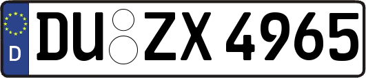 DU-ZX4965