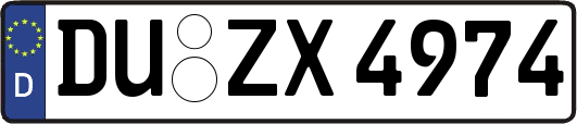 DU-ZX4974