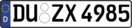 DU-ZX4985