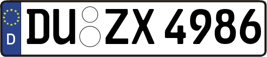 DU-ZX4986
