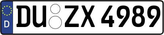 DU-ZX4989