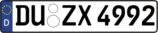 DU-ZX4992