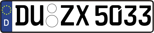 DU-ZX5033