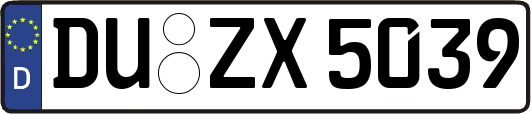 DU-ZX5039