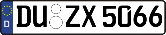DU-ZX5066