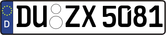DU-ZX5081